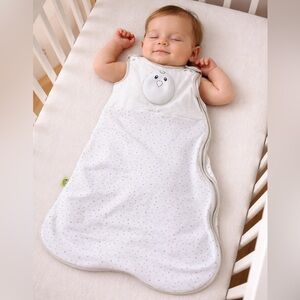 Nested Bean White Infant Zen Sack 6-12 months